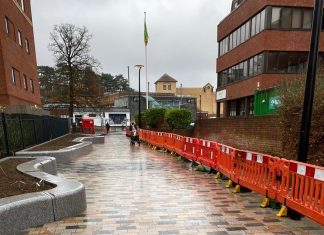 Camberley High Street, Princess Way and Knoll Walk improvement works update – December 2020