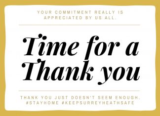 Time for a Thank you