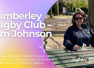 Camberley Rugby Club Kim Johnson