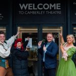 Mayor, manager, panto cast Camberley Theatre December 2021