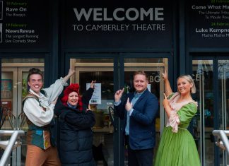 Mayor Cuts Ribbon at Newly Refurbished Camberley Theatre