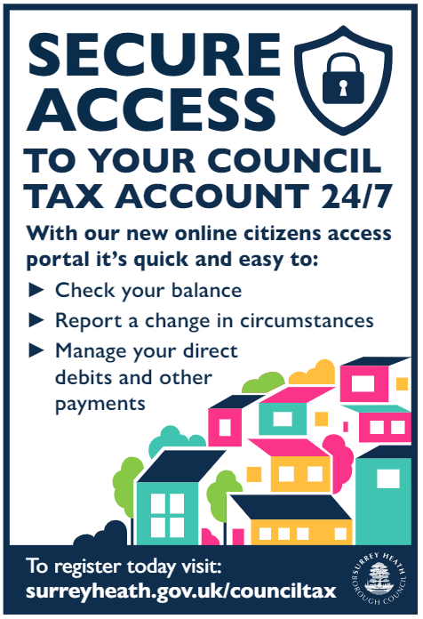council-tax-online-access-graphic-camberley-life
