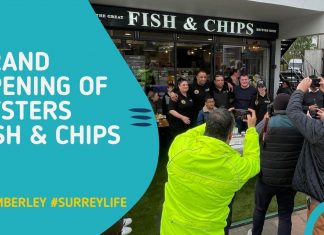Grand opening of Oysters Fish & Chips
