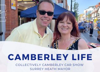 Collectively Camberley Car Show – Surrey Heath Mayor