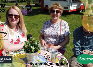 Surrey Heath Show 2022 talking to the ex-mayor of Surrey Heath