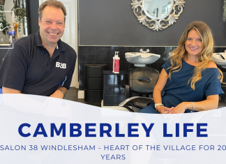 Salon 38 heart of the Windlesham village for 20 years