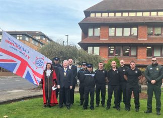 Flag Raising Ceremony for National Emergency Services Day (or ‘999 Day’) – Wednesday 19 October, 9am