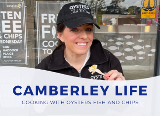 Cooking with Oysters Fish and Chips on the old dean