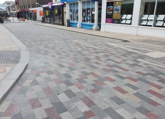 Camberley High Street – Utility works