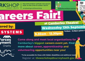 Camberley Careers Fair – Wednesday 13 September, Camberley Theatre