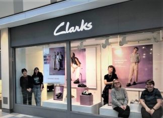 Clarks celebrates successful return to The Square Camberley