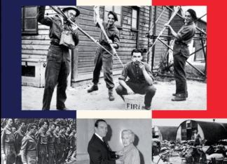 Celebrating and remembering the Free French Forces camp, Old Dean, Camberley