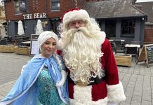 Experience Holiday Magic at the Camberley Christmas Cracker Event with Santa and Elsa