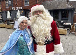Experience Holiday Magic at the Camberley Christmas Cracker Event with Santa and Elsa
